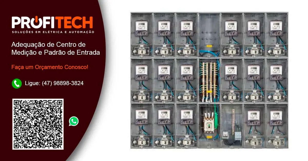 Centro de Medição em Blumenau e Região. - ProfiTech Soluções em Elétrica e Automação.