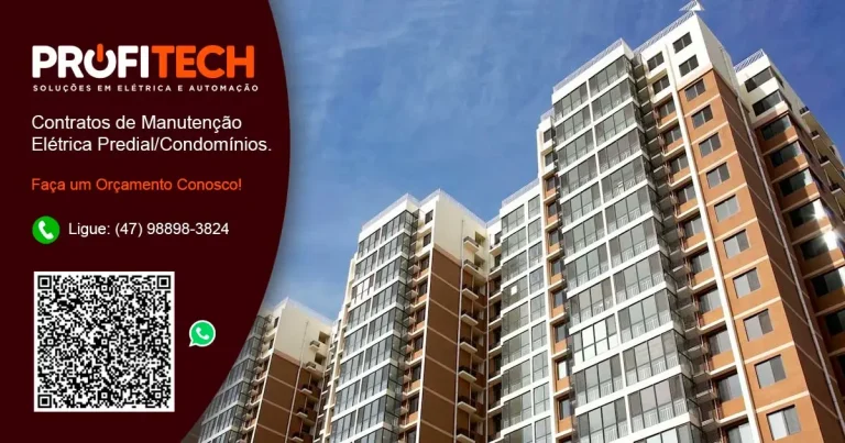 Elétrica Predial em Blumenau e Região. - ProfiTech Soluções em Elétrica e Automação.